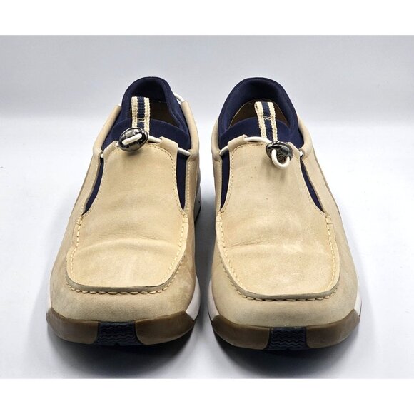 Cole Haan Air Men's Beige Nubuck Moc Toe Casual Slip-On Loafers Size 13 3028 - Picture 9 of 15